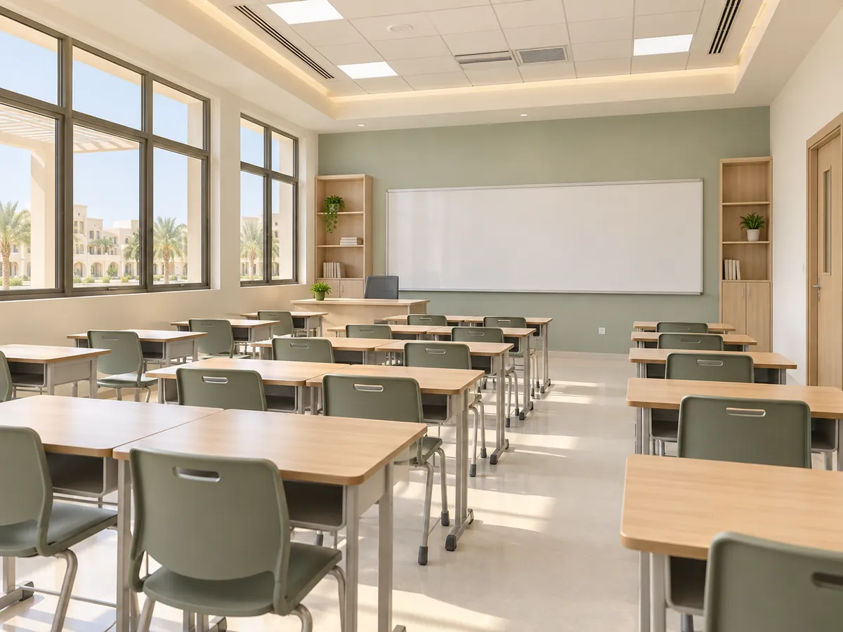 School and university painting in Riyadh